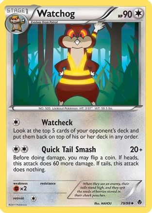 Watchog (79/98) [Black & White: Emerging Powers] - Trinity Hobby