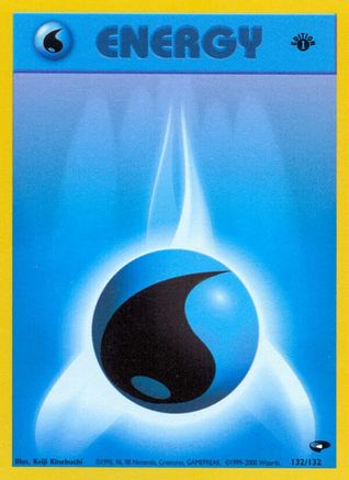 Water Energy (132/132) [Gym Challenge 1st Edition] - Trinity Hobby