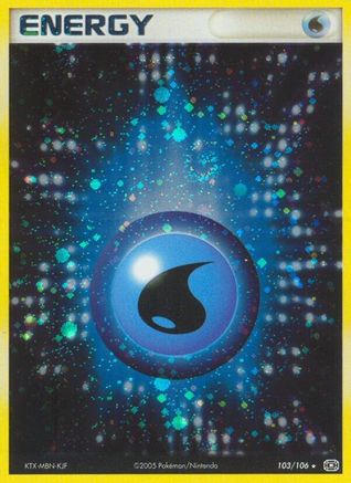 Water Energy (103/106) [EX: Emerald] - Trinity Hobby