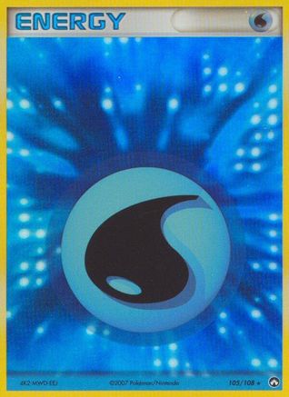 Water Energy (105/108) [EX: Power Keepers] - Trinity Hobby
