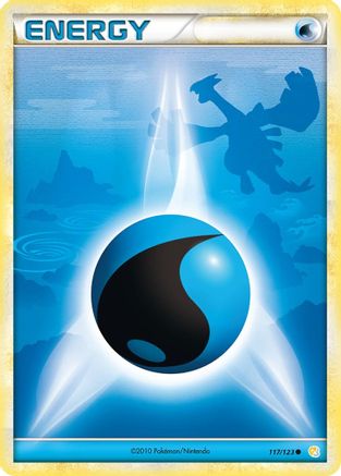 Water Energy (117/123) [HeartGold & SoulSilver: Base Set] - Trinity Hobby