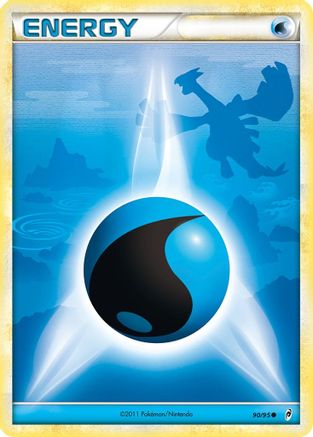 Water Energy (90/95) [HeartGold & SoulSilver: Call of Legends] - Trinity Hobby