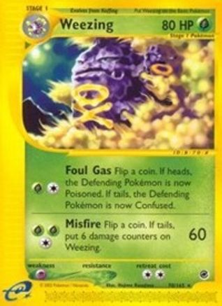 Weezing (70/165) [Expedition: Base Set] - Trinity Hobby