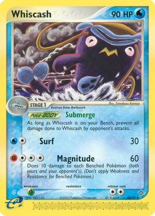 Whiscash (48/97) [EX: Dragon] - Trinity Hobby