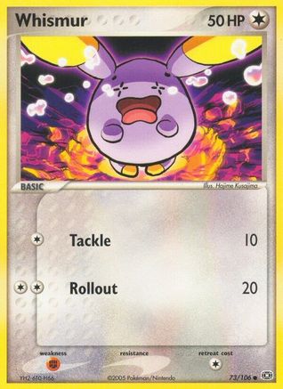Whismur (73/106) (Stamped) [EX: Emerald] - Trinity Hobby
