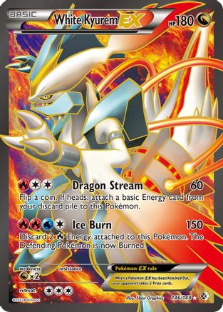 White Kyurem EX (146/149) [Black & White: Boundaries Crossed] - Trinity Hobby