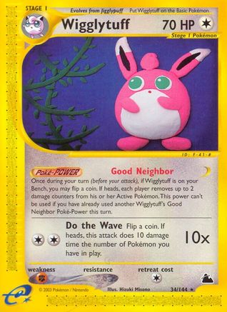 Wigglytuff (34/144) [Skyridge] - Trinity Hobby