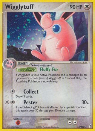 Wigglytuff (13/100) [EX: Crystal Guardians] - Trinity Hobby