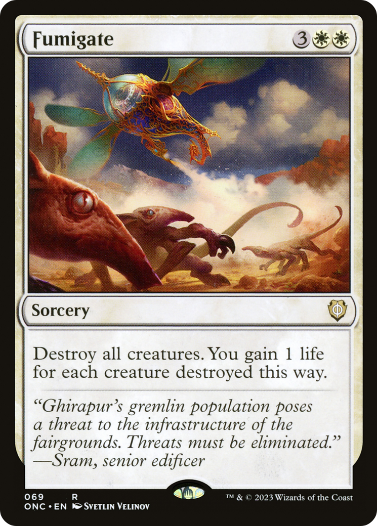 Fumigate [Phyrexia: All Will Be One Commander] - Trinity Hobby
