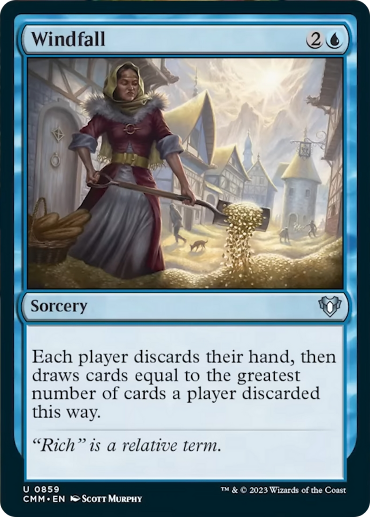 Windfall [Commander Masters] - Trinity Hobby