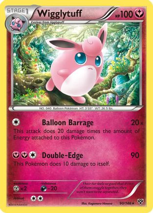 Wigglytuff (90/146) [XY: Base Set] - Trinity Hobby