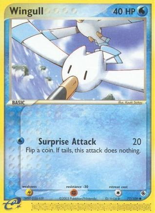 Wingull (77/109) [EX: Ruby & Sapphire] - Trinity Hobby