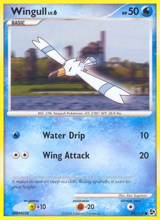 Wingull (95/106) [Diamond & Pearl: Great Encounters] - Trinity Hobby