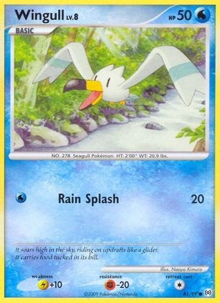 Wingull (81/99) [Platinum: Arceus] - Trinity Hobby