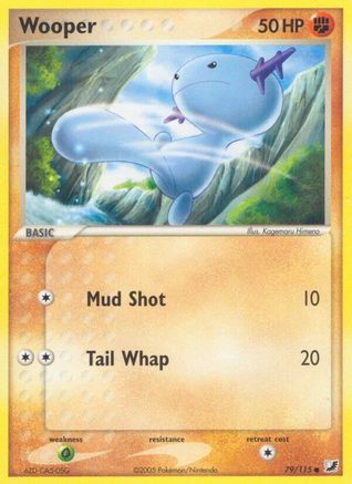 Wooper (79/115) (Stamped) [EX: Unseen Forces] - Trinity Hobby