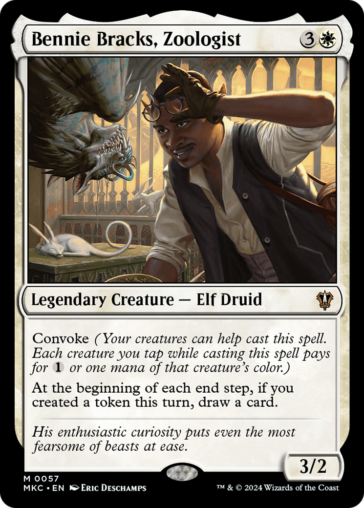 Bennie Bracks, Zoologist [Murders at Karlov Manor Commander] - Trinity Hobby