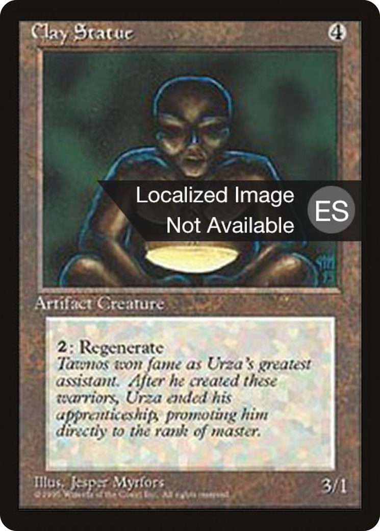 Clay Statue [Fourth Edition (Foreign Black Border)] - Trinity Hobby
