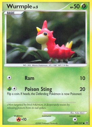 Wurmple (103/127) [Platinum: Base Set] - Trinity Hobby