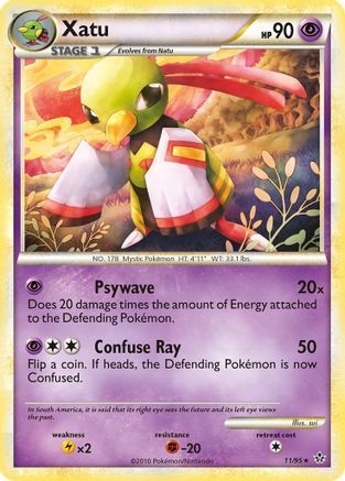 Xatu (11/95) [HeartGold & SoulSilver: Unleashed] - Trinity Hobby