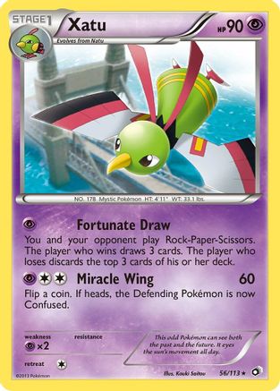 Xatu (56/113) [Black & White: Legendary Treasures] - Trinity Hobby