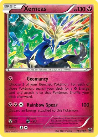 Xerneas (96/146) [XY: Base Set] - Trinity Hobby