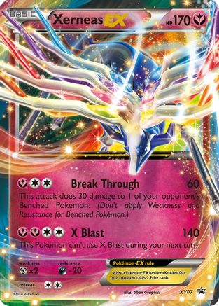 Xerneas EX (XY07) [XY: Black Star Promos] - Trinity Hobby