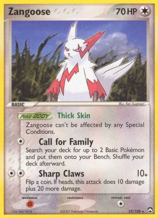 Zangoose (25/108) [EX: Power Keepers] - Trinity Hobby