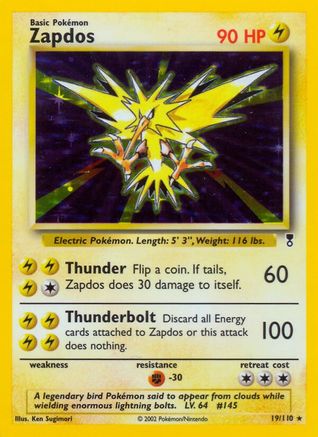 Zapdos (19/110) [Legendary Collection] - Trinity Hobby