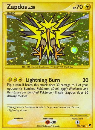 Zapdos (150/147) [Platinum: Supreme Victors] - Trinity Hobby