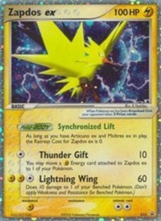 Zapdos ex (033) [Nintendo: Black Star Promos] - Trinity Hobby
