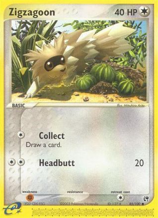 Zigzagoon (85/100) [EX: Sandstorm] - Trinity Hobby