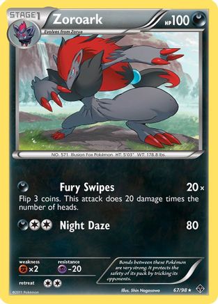 Zoroark (67/98) [Black & White: Emerging Powers] - Trinity Hobby