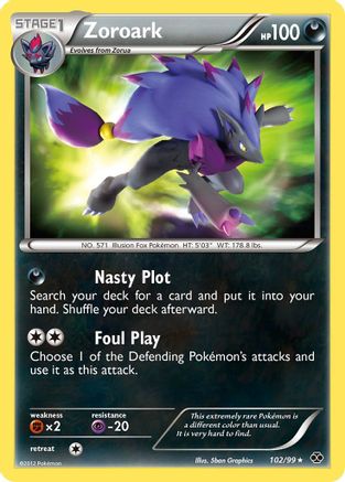 Zoroark (102/99) [Black & White: Next Destinies] - Trinity Hobby