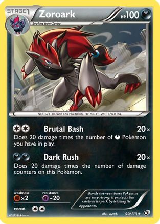 Zoroark (90/113) [Black & White: Legendary Treasures] - Trinity Hobby