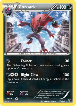 Zoroark (73/146) [XY: Base Set] - Trinity Hobby