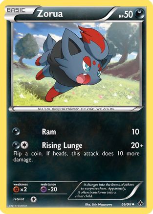Zorua (66/98) [Black & White: Emerging Powers] - Trinity Hobby