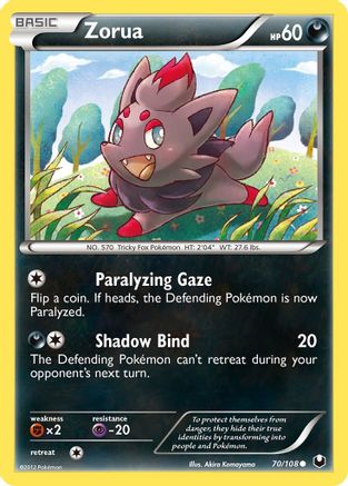 Zorua (70/108) [Black & White: Dark Explorers] - Trinity Hobby