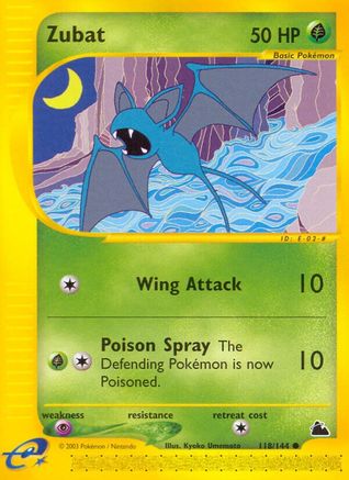 Zubat (118/144) [Skyridge] - Trinity Hobby