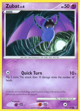 Zubat (133/147) [Platinum: Supreme Victors] - Trinity Hobby