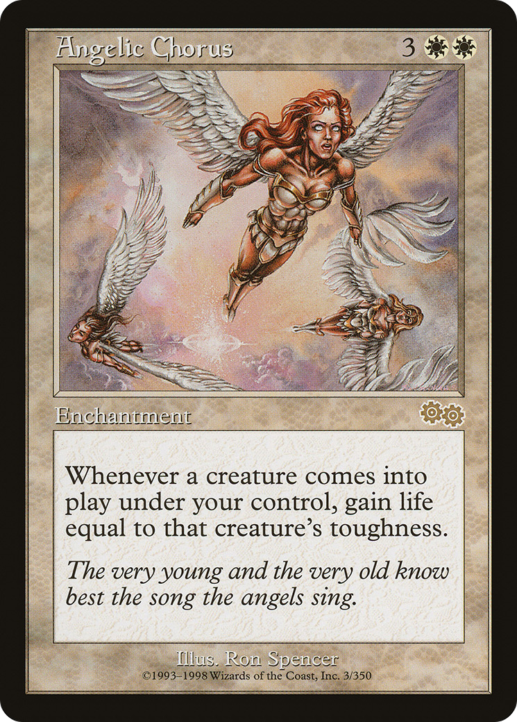 Angelic Chorus [Urza's Saga] - Trinity Hobby
