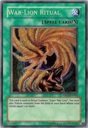 War-Lion Ritual [PP02-EN002] Secret Rare - Trinity Hobby