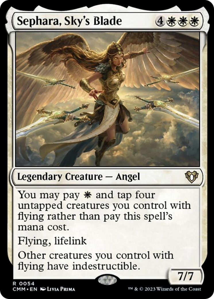 Sephara, Sky's Blade [Commander Masters] - Trinity Hobby