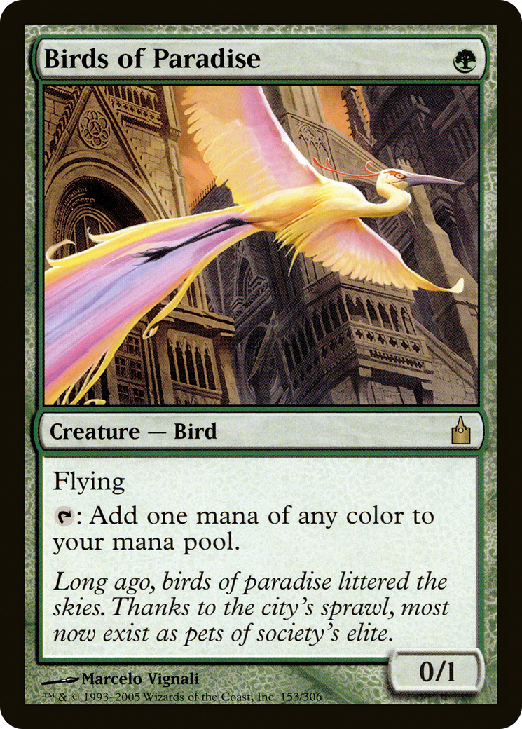 Birds of Paradise [Ravnica: City of Guilds] - Trinity Hobby