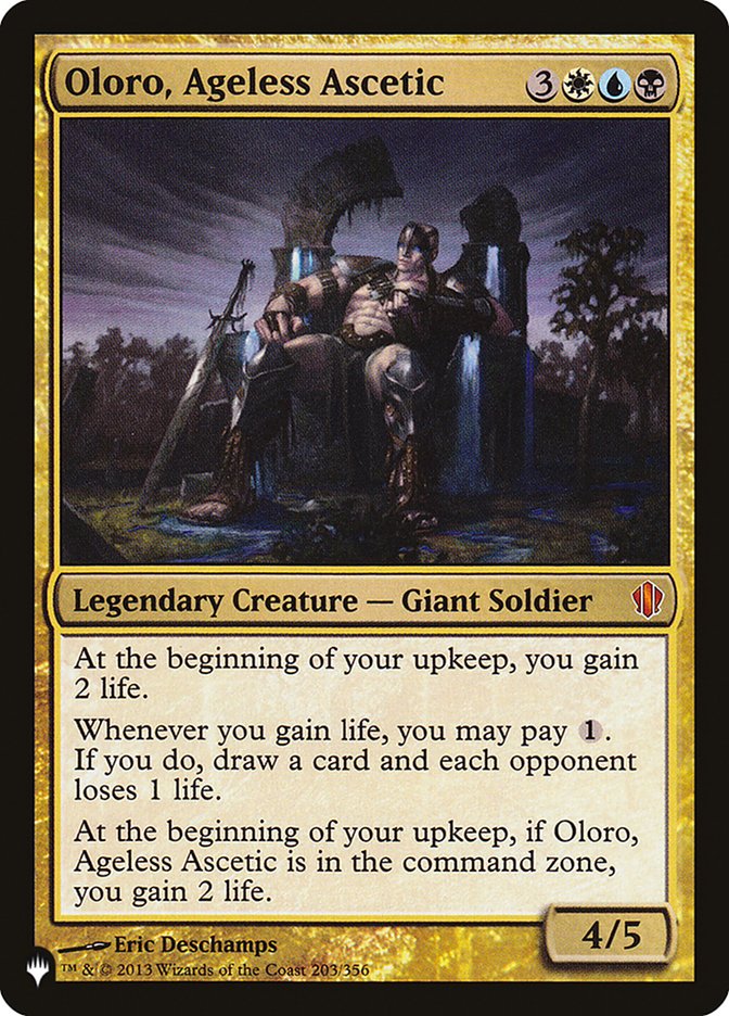 Oloro, Ageless Ascetic [The List] - Trinity Hobby