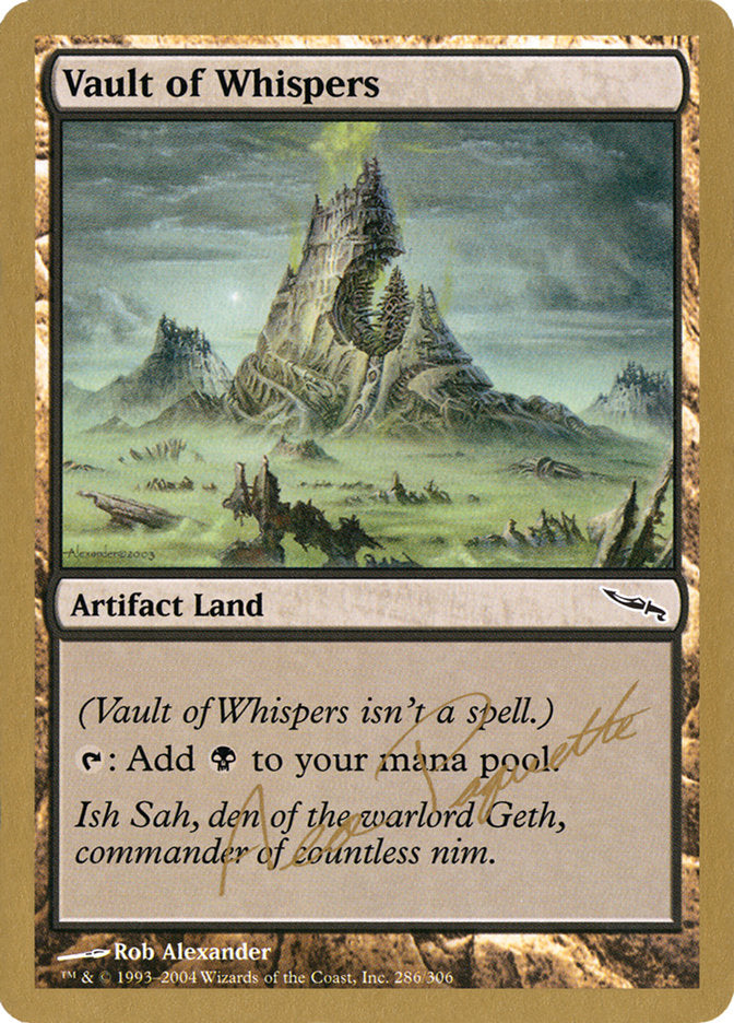 Vault of Whispers (Aeo Paquette) [World Championship Decks 2004] - Trinity Hobby