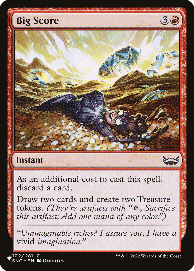 Big Score [The List] - Trinity Hobby