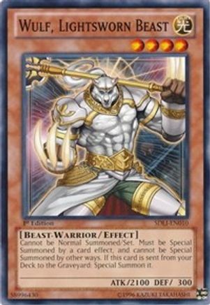 Wulf, Lightsworn Beast [SDLI-EN010] Common - Trinity Hobby