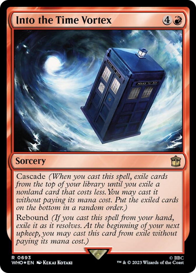 Into the Time Vortex (Surge Foil) [Doctor Who] - Trinity Hobby