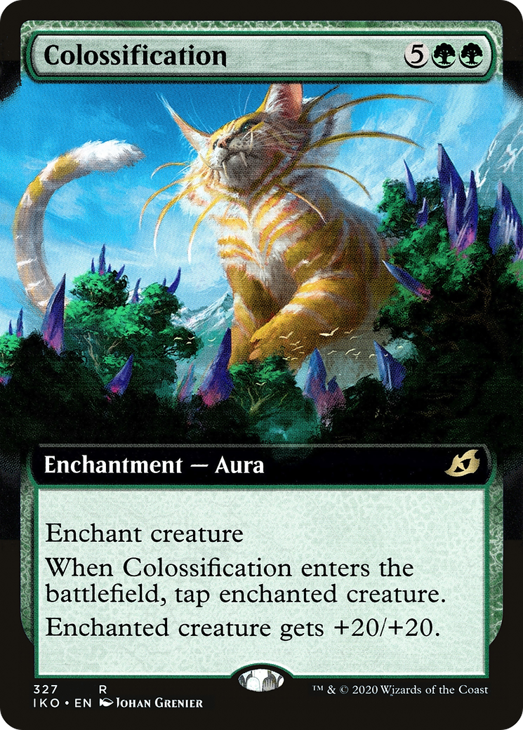 Colossification (Extended Art) [Ikoria: Lair of Behemoths] - Trinity Hobby