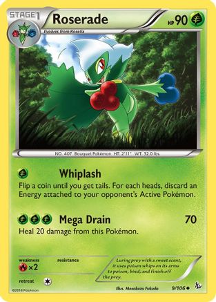 Roserade (9/106) [XY: Flashfire] - Trinity Hobby